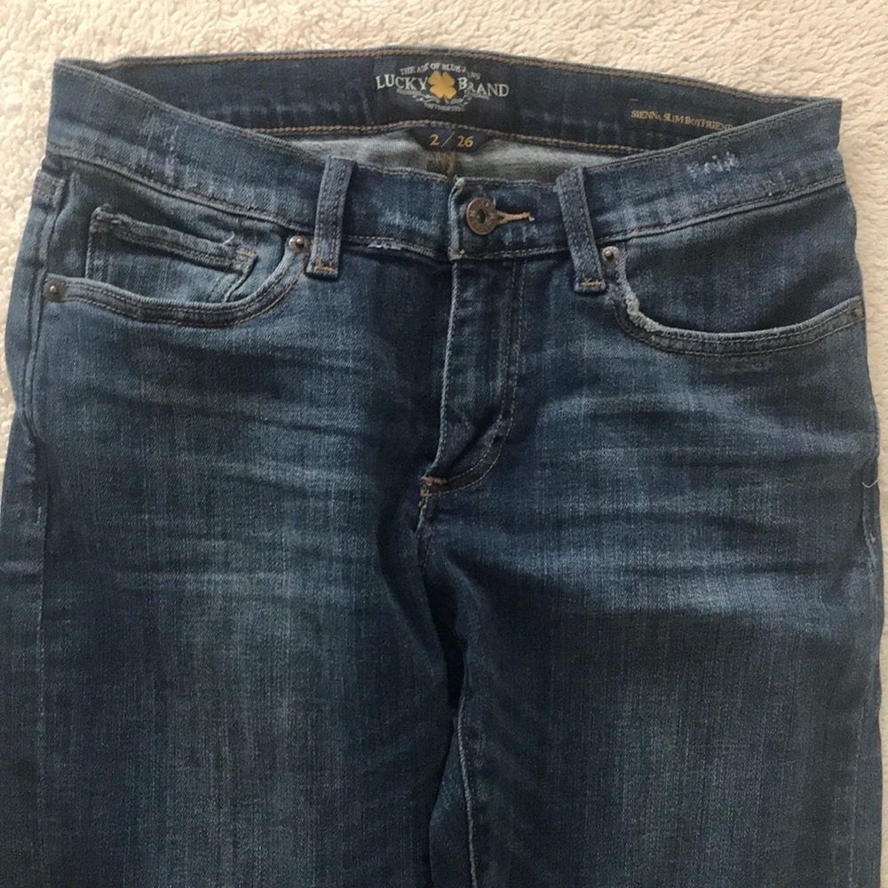 Lucky brand boyfriend jeans